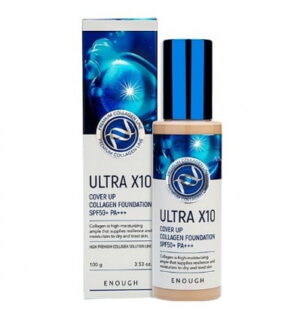 Enough Ultra X10 Cover UP Collagen Foundation SPF50+ PA+++ #13
