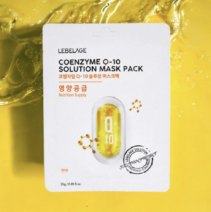 LEBELAGE COENZYME Q-10 SOLUTION MASK PACK 25g