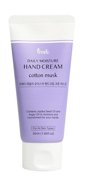 PRRETI Daily Cotton Musk Moisture Hand Cream 50ml